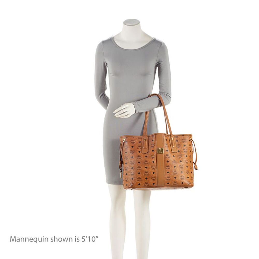 MCM Visetos Liz Reversible Medium Shopper Tote - Picture 5 of 15